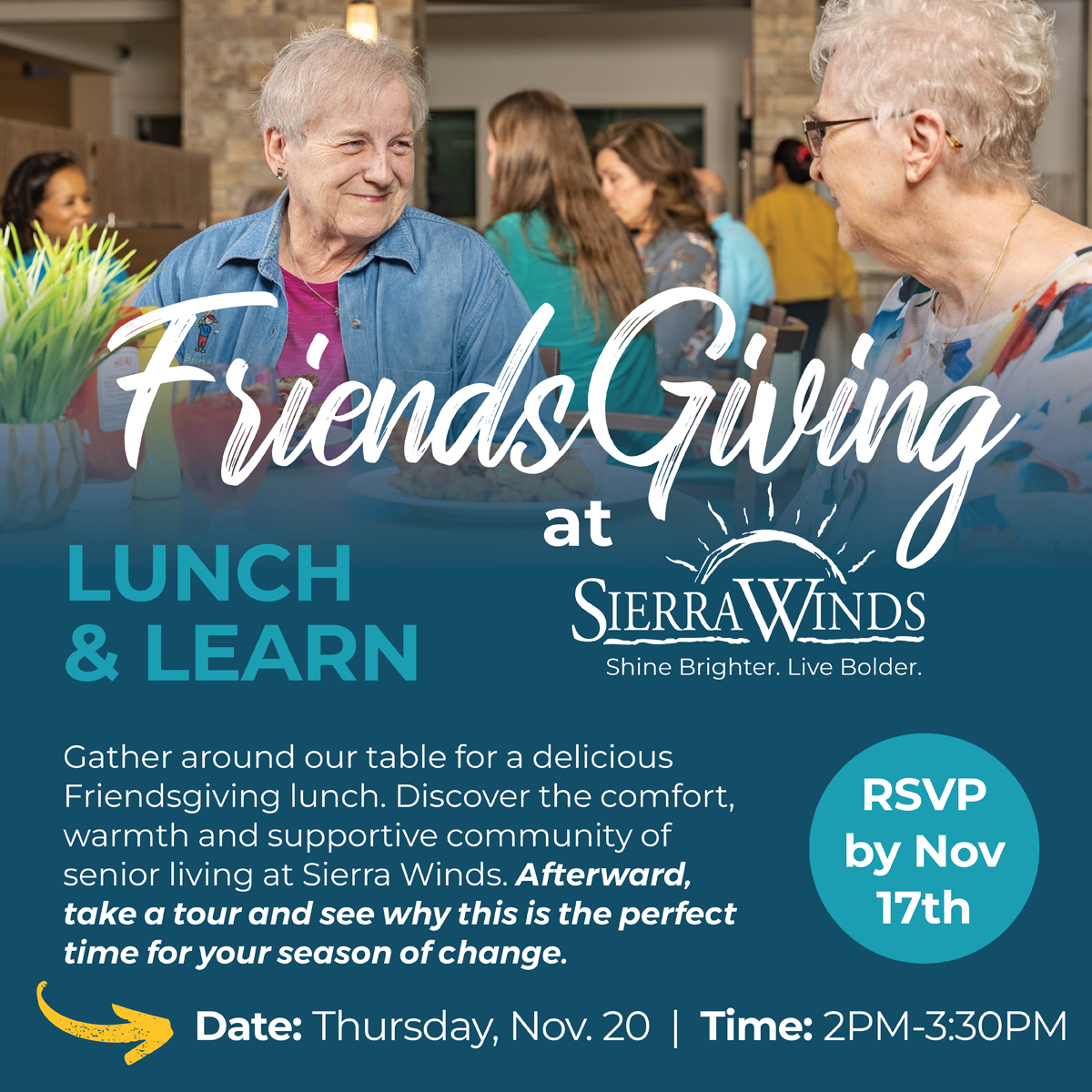 SW-Nov Social FriendsGiving Lunch and Learn